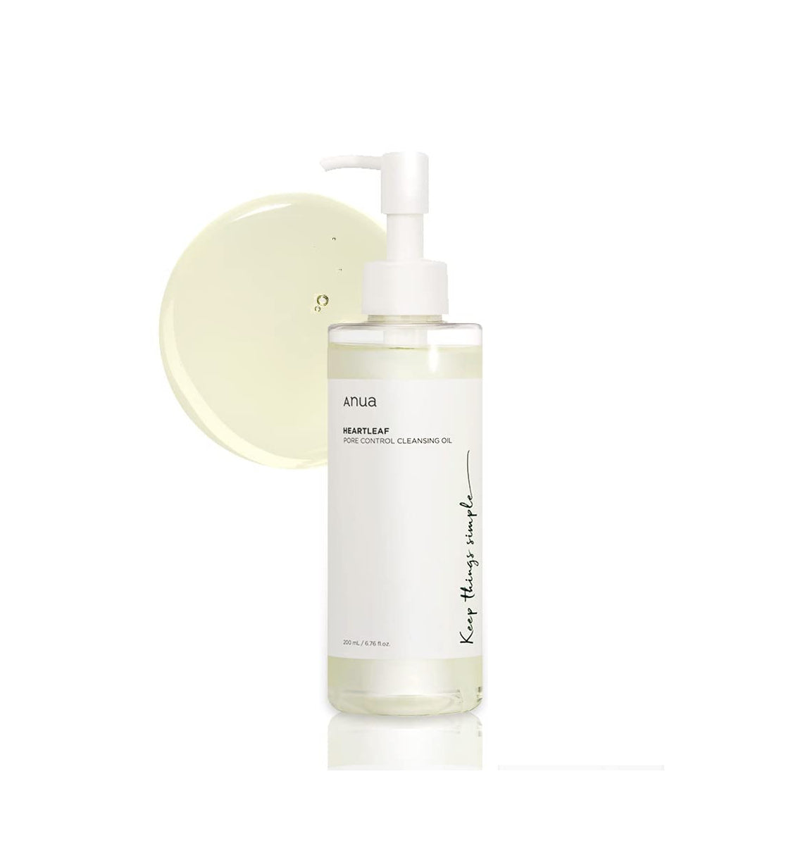 Anua Heartleaf Pore Control Cleansing Oil 幸运168官方飞艇结果体彩查询网 beautyAnua 200ml  