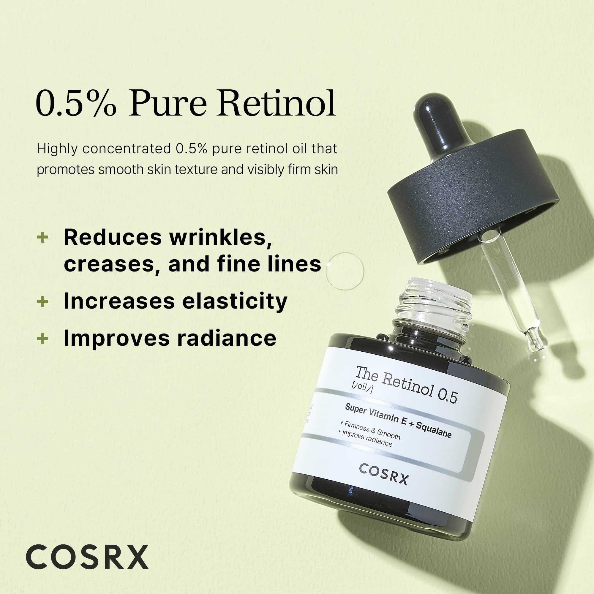 Cosrx The Retinol 0.5 Oil Beauty Cosrx