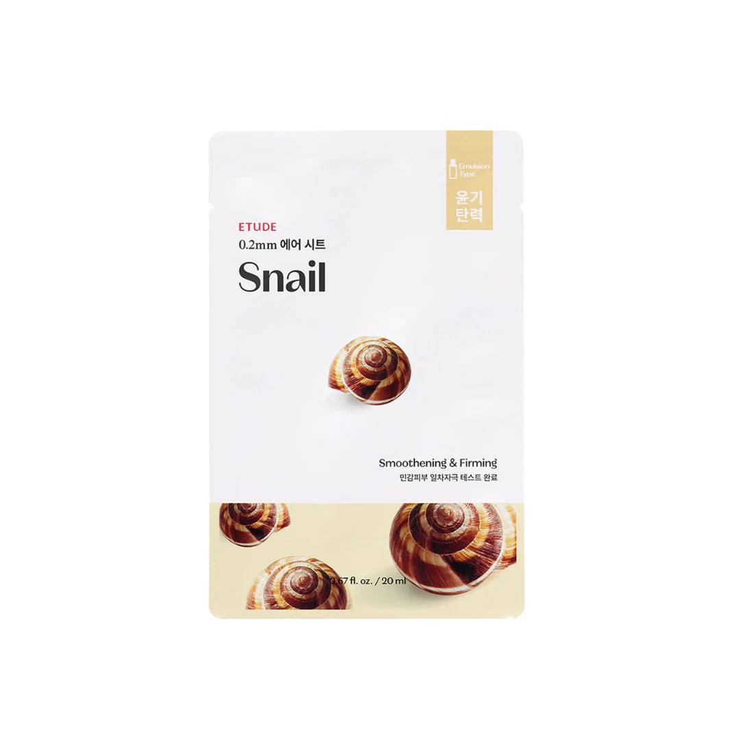 Etude House  0.2 Therapy Air Mask Snail