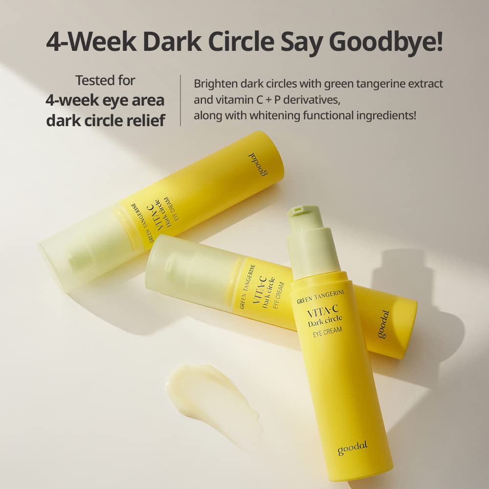 Goodal Green Tangerine Vitamin C Dark Circle Eye Cream Beauty Goodal   