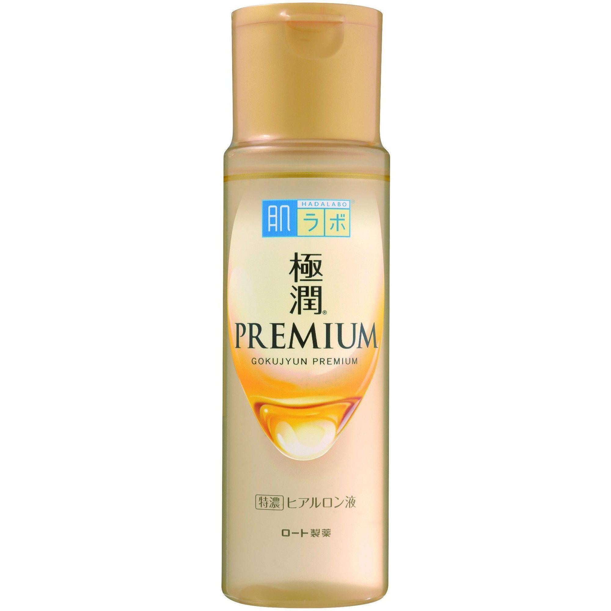 Rohto Hada Labo Gokujun Premium Hyaluronic Toner Beauty Rohto New Version  