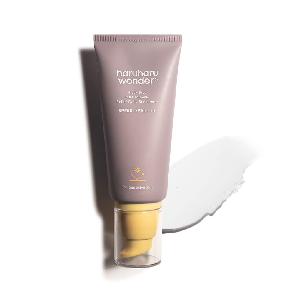 Haruharu Wonder Black Rice Pure Mineral Relief Daily Sunscreen Beauty Haruharu Wonder   