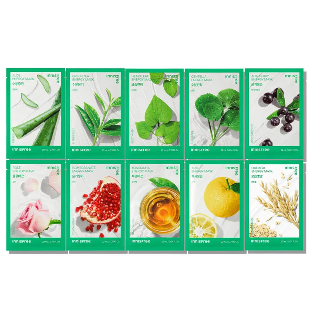 Innisfree Squeeze Energy Masks