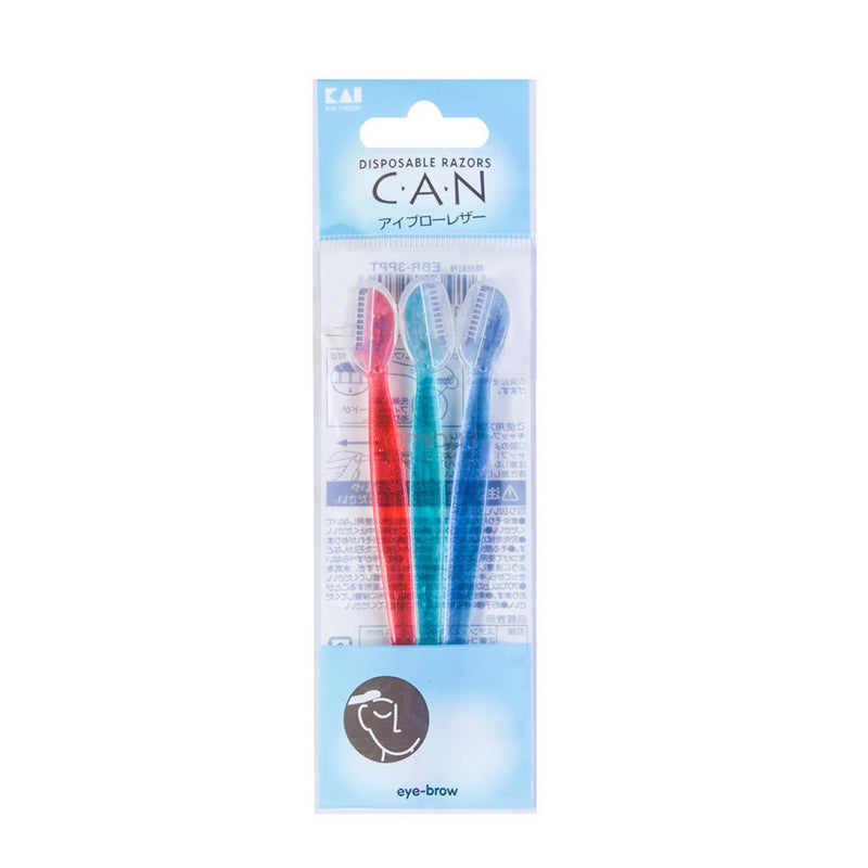 Kai Razor Eyebrow 3pc Beauty Kai   