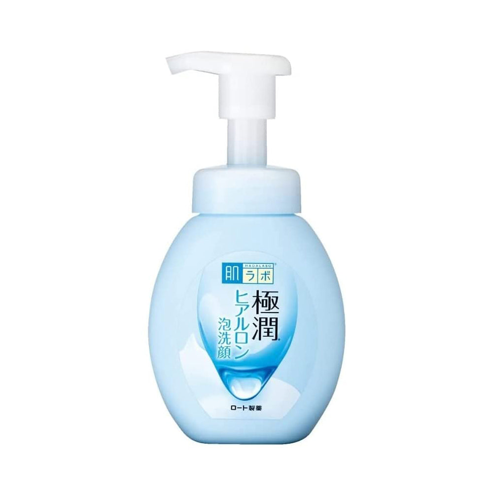 Rohto Hada Labo Gokujyun Hyaluronic Foaming Facial Wash Beauty Rohto   
