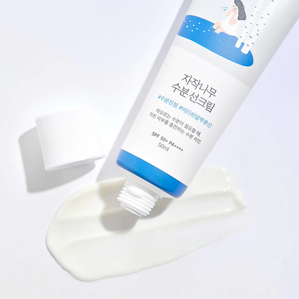 Round Lab Birch Juice Moisturizing Sun Cream Beauty Roundlab   