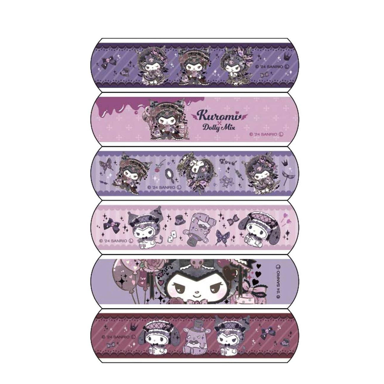 Santan Sanrio Kuromi x Dolly Cute Aid Bandages